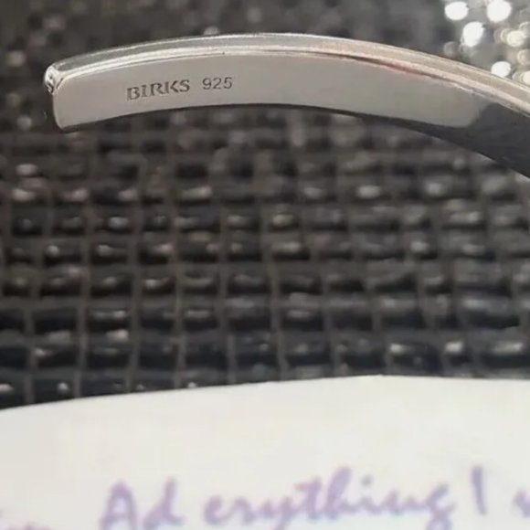 Birks Rock & Pearl Sterling Silver Bracelet - Picture 5 of 7